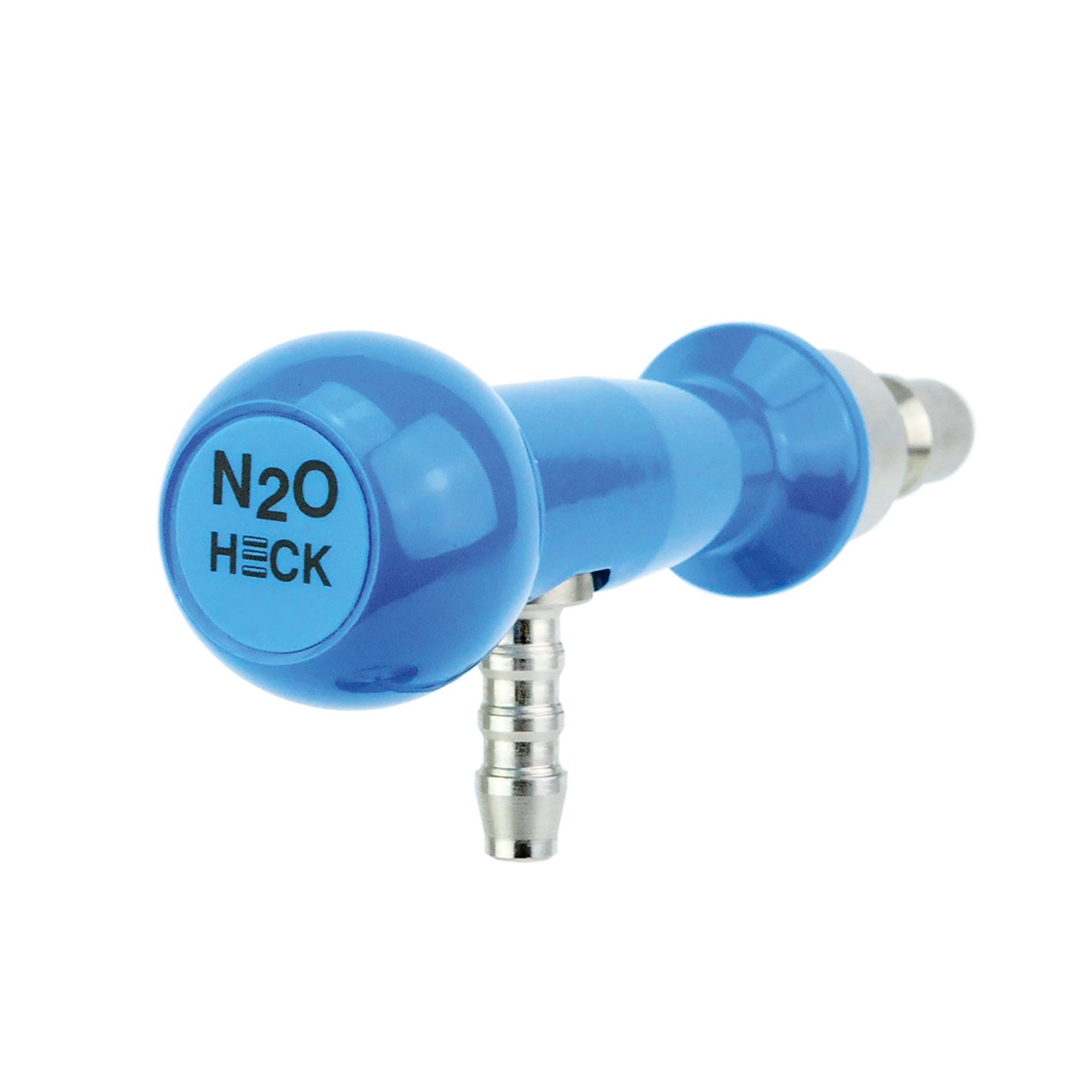 Gasentnahmestecker für Lachgas (N2O), EN/ISO