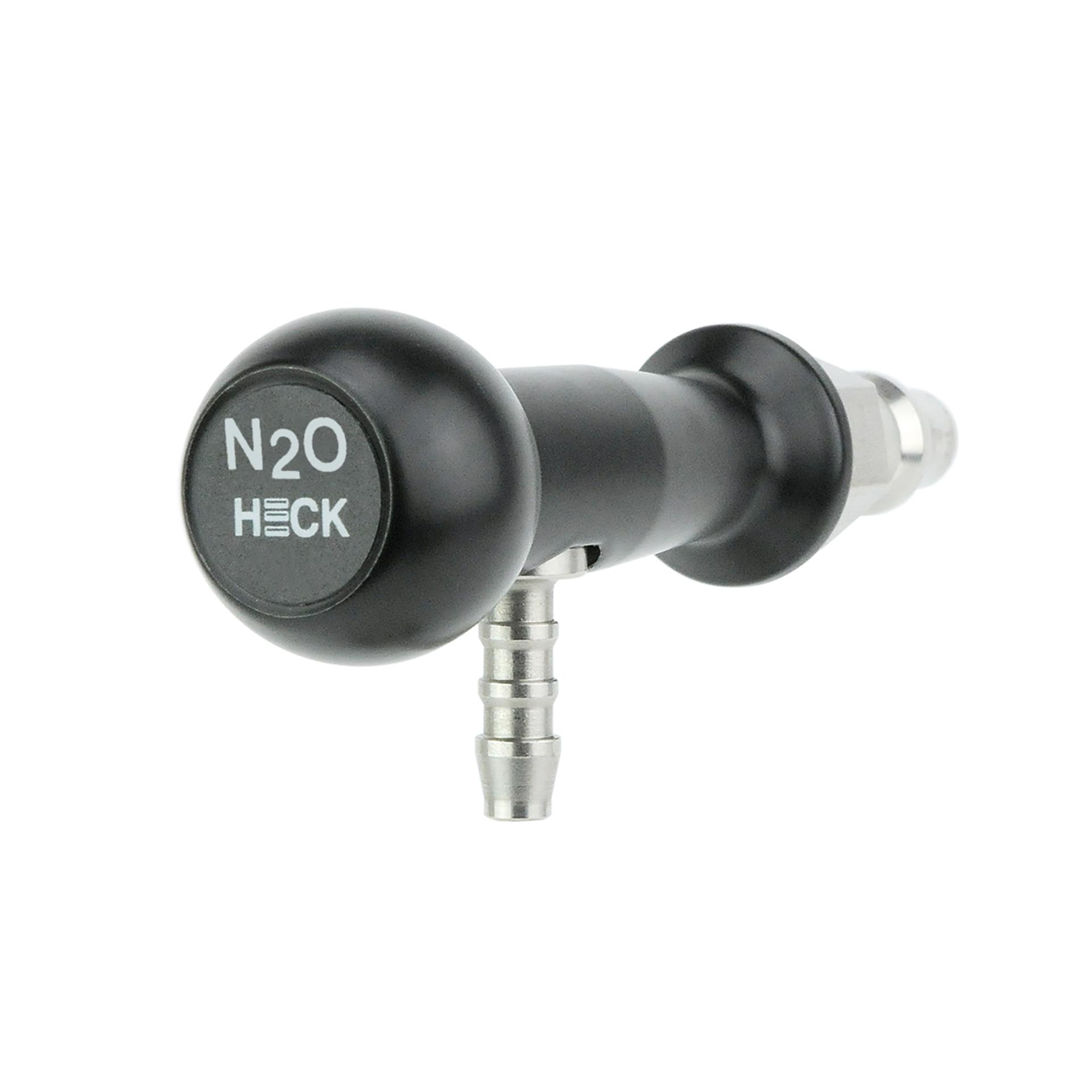 Gasentnahmestecker für Lachgas (N2O), farbneutral
