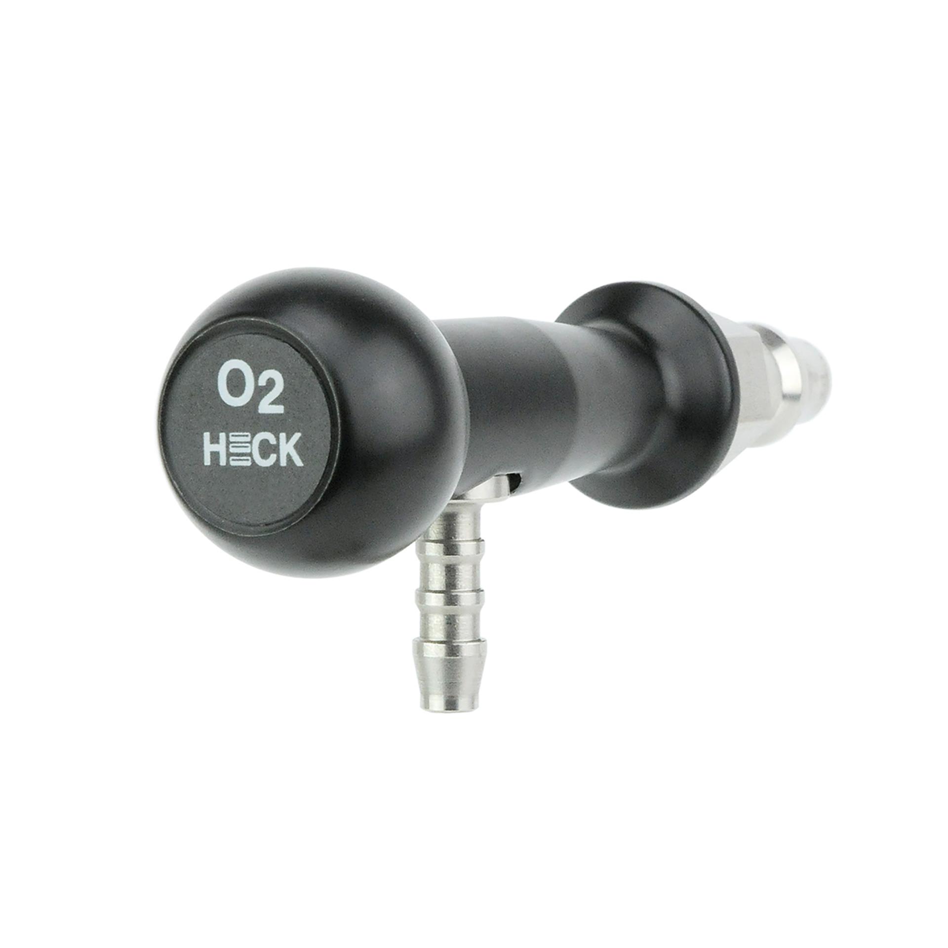 Gasentnahmestecker für Sauerstoff, farbneutral
