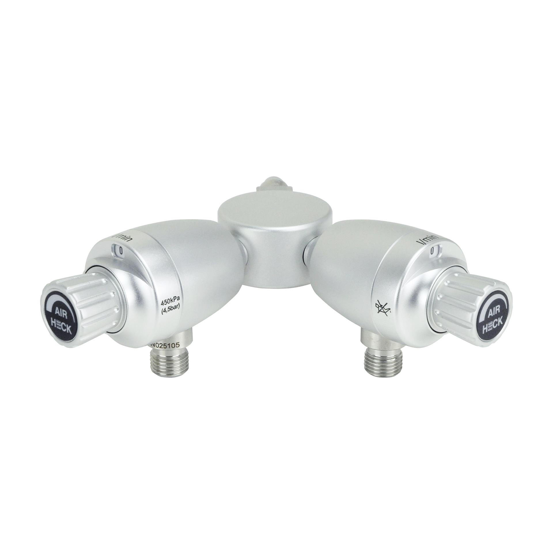 Stufenflowmeter zum direkten Einstecken doppelt