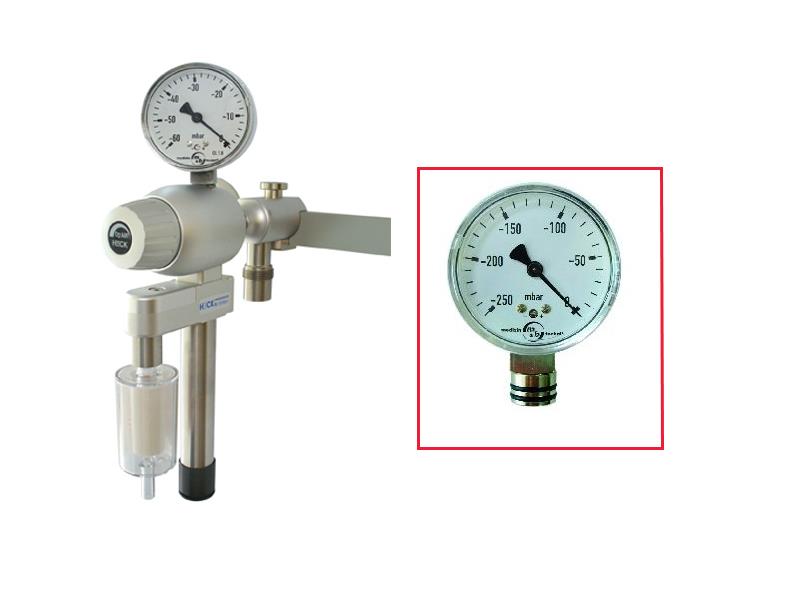 Dauerdrainageinjektor mit Manometer und ÜVF