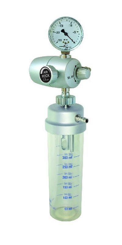 Niedrigvakuumregler Air mit Vorlageflasche