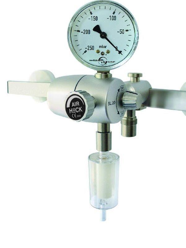 Niedrigvakuumregler air mit Überlaufventilfilter