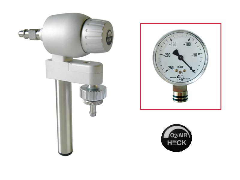 Dauerdrainageinjektor mit Manometer und SA